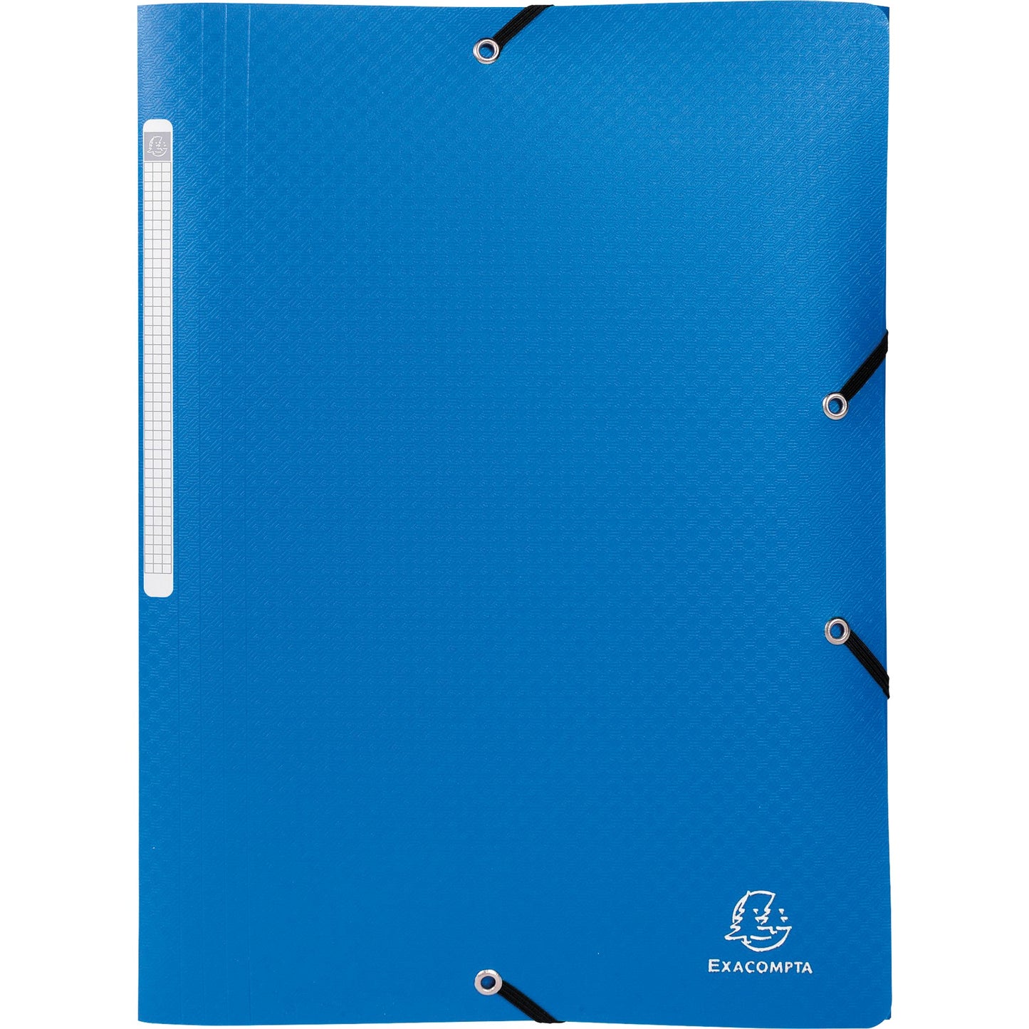 Exacompta Eckspanner Opak DIN A4 Polypropylen blau