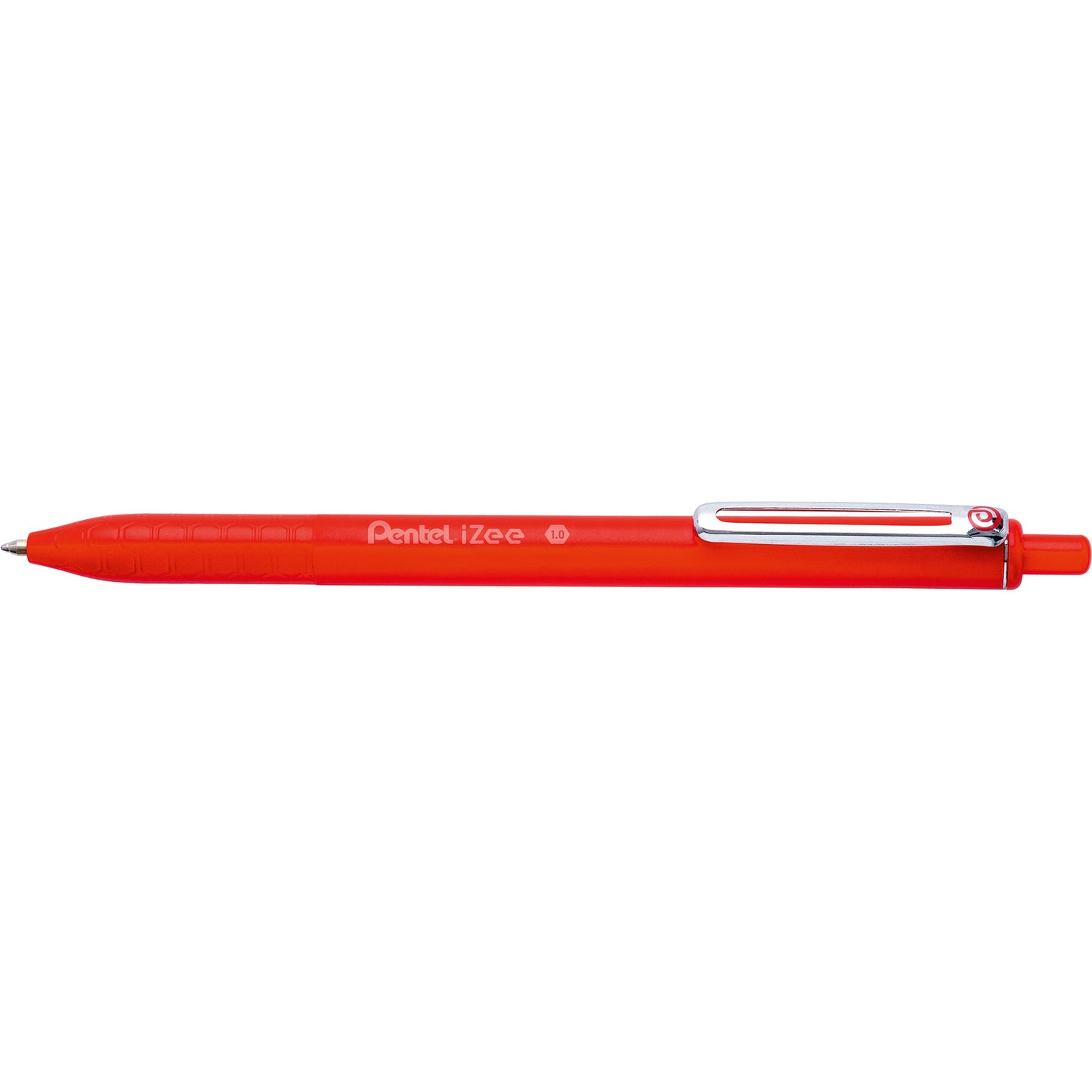 Pentel Kugelschreiber iZee 0,5mm rot Mine auswechselbar nicht dokumentenecht Schaftfarbe: rot