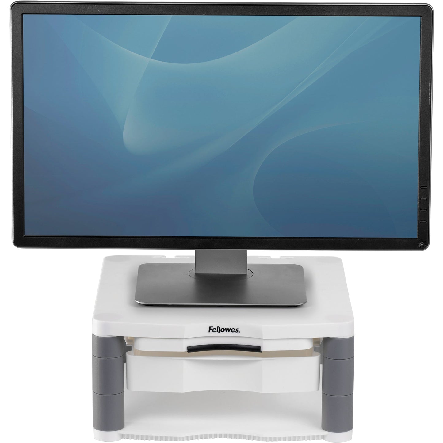 Fellowes® Monitorständer Premium Plus 33,3 x 18,41 x 33, 65 cm (B x H x T) 36kg höhenverstellbar Kunststoff weiß