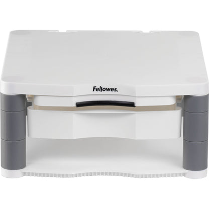 Fellowes® Monitorständer Premium Plus 33,3 x 18,41 x 33, 65 cm (B x H x T) 36kg höhenverstellbar Kunststoff weiß