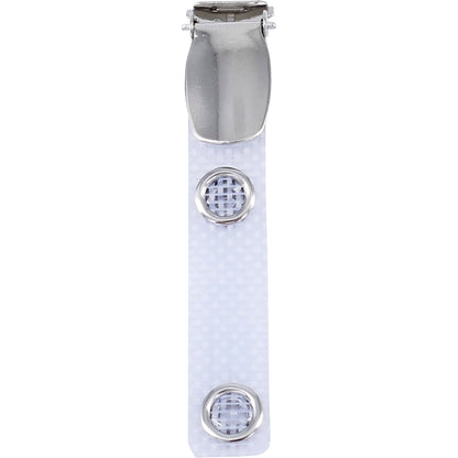 Ersatzclip Namensschild ID 16 Metall/Vinyl 25 St./Pack.