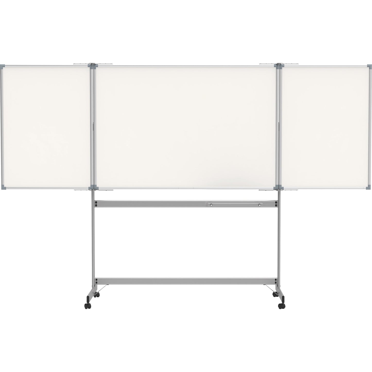 MAUL Klapptafel Mobile MAULpro 150/300 x 100 cm (B x H) Stahlblech weiß