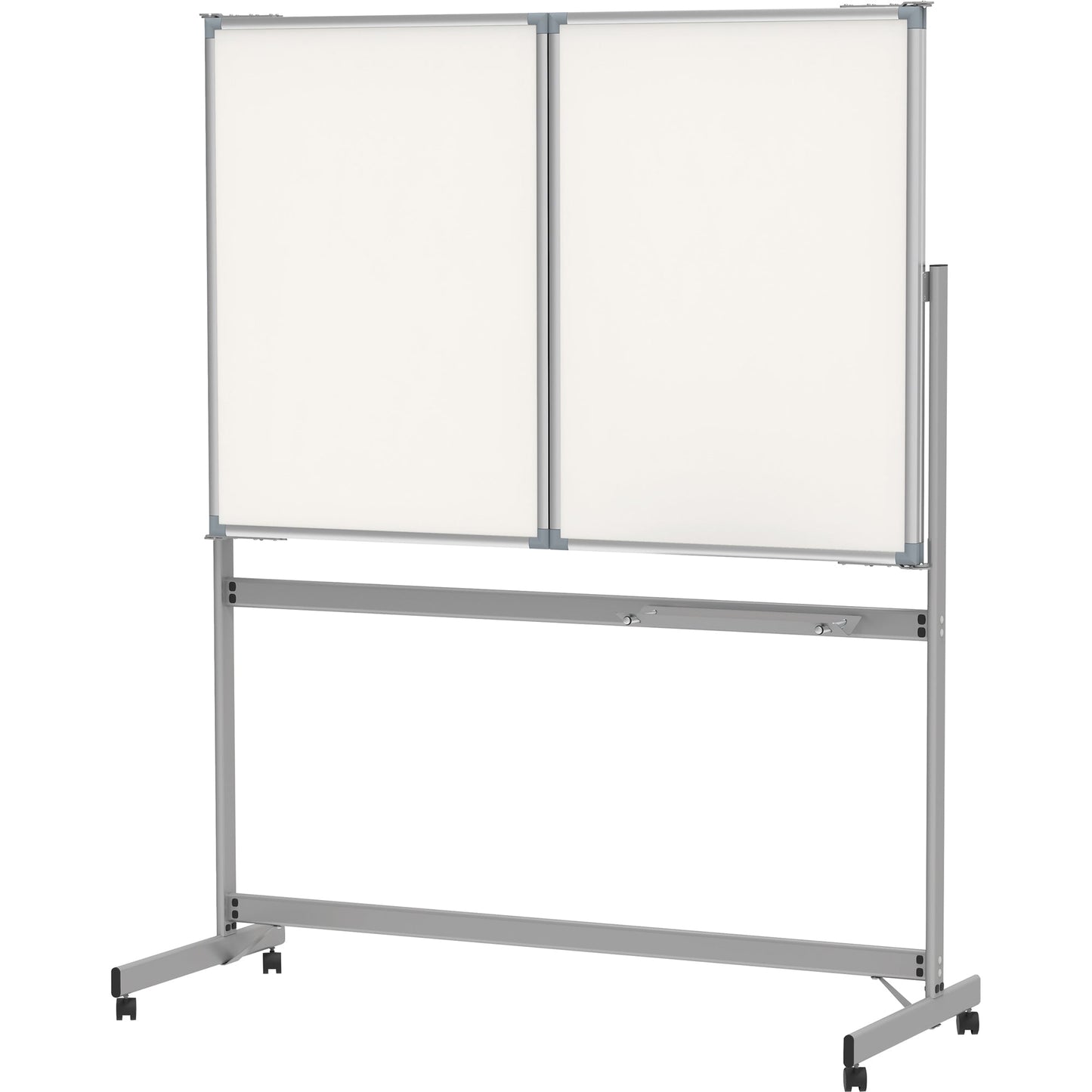 MAUL Klapptafel Mobile MAULpro 150/300 x 100 cm (B x H) Stahlblech weiß