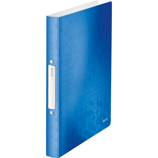 Leitz Ringbuch WOW DIN A4 Polypropylen blau