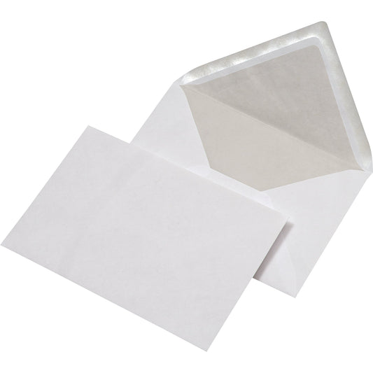 MAILmedia Briefumschlag DIN C6 162 x 114 mm (B x H) mit gummierter Klappe ohne Fenster 80g/m² weiß 500 St./Pack.