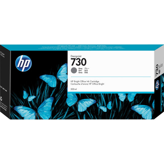 HP Tintenpatrone Originalzubehör 730 grau 300ml