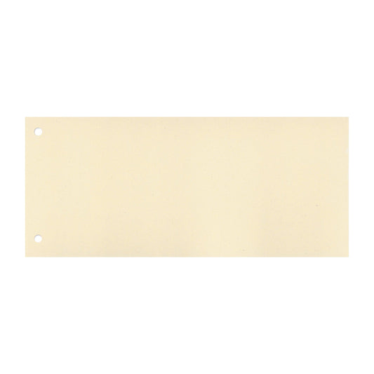 Trennstreifen 22 x 10,5 cm (B x H) 160g/m² Karton, 100 % recycelt chamois 100 St./Pack.