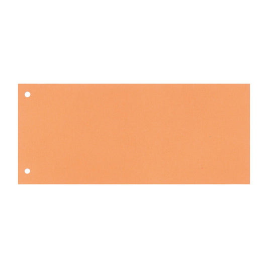 Trennstreifen 22 x 10,5 cm (B x H) 160g/m² Karton, 100 % recycelt orange 100 St./Pack.