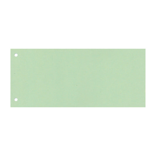 Trennstreifen 22 x 10,5 cm (B x H) 160g/m² Karton, 100 % recycelt grün 100 St./Pack.