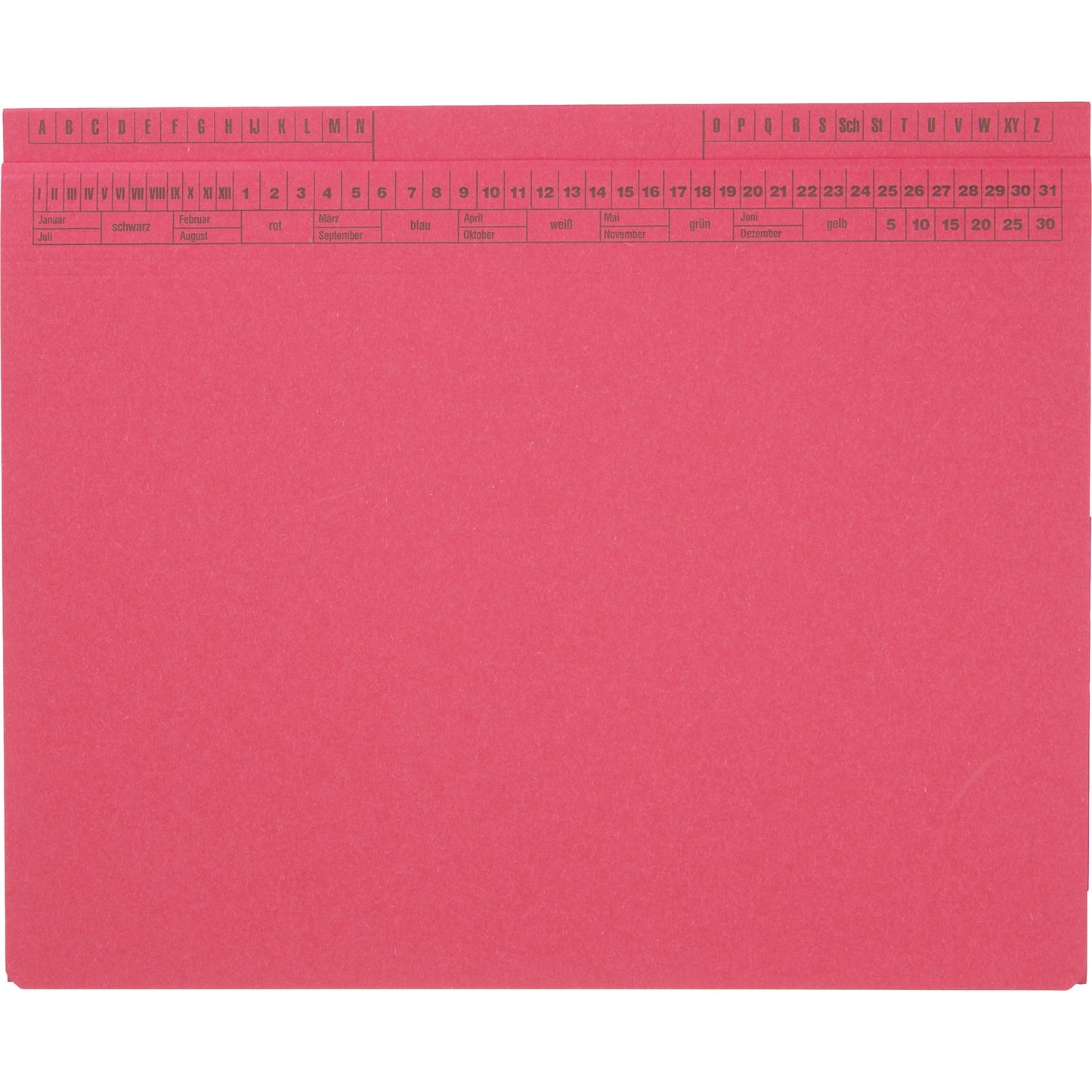 SoldanPlus Hängehefter CLASSIC DIN A4 320g/m² Karton rot