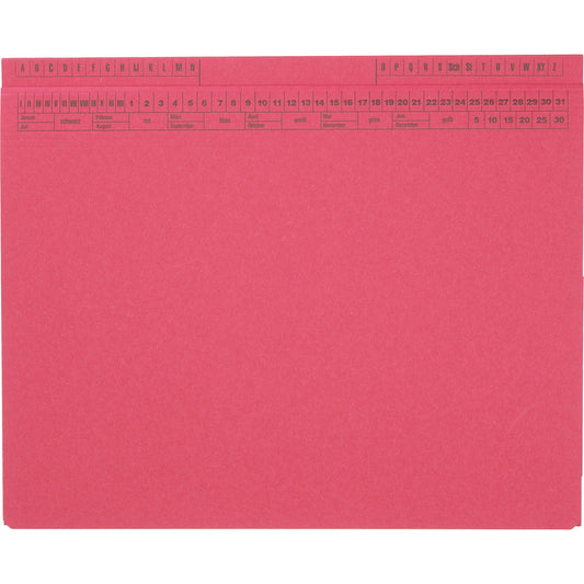 SoldanPlus Hängehefter CLASSIC DIN A4 320g/m² Karton rot
