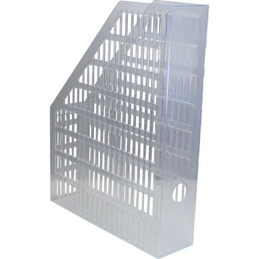 Soennecken Stehsammler 6,5 x 30,5 x 23,5 cm (B x H x T) DIN A4 Werkstoff: Polystyrol transparent