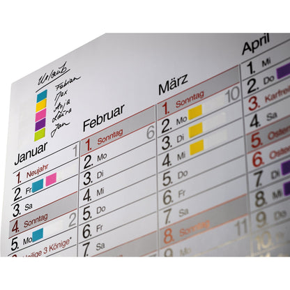 Post-it® Haftstreifen Index Mini Promotion 43,2 x 11,9 mm (B x H) inkl. 8 x 35 Post-it® Index Mini gratis je 6 x rot, blau, gelb, grün 35 Bl./Block 24 Block/Pack.