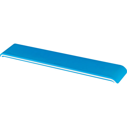 Leitz Handgelenkauflage Ergo WOW Links- und Rechtshänder 43,7 x 2,1 x 7,1 cm (B x H x T) nicht antistatisch Stahl/ABS Kunststoff/PU-foam/TPE Kunststoff/Polypropylen blau/weiß