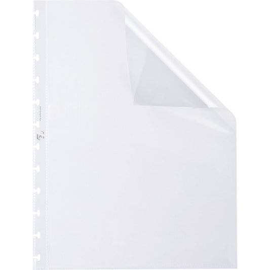 Oxford Ringbuchhülle manageMe! DIN A4 0,08mm Ringmappen mit vario-zipp-Prinzip oben offen Polypropylen genarbt 10 St./Pack.