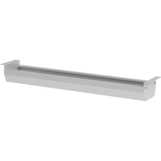 Hammerbacher Kabelkanal 1.262 x 93 x 144 mm (B x H x T) Metall, pulverbeschichtet silber
