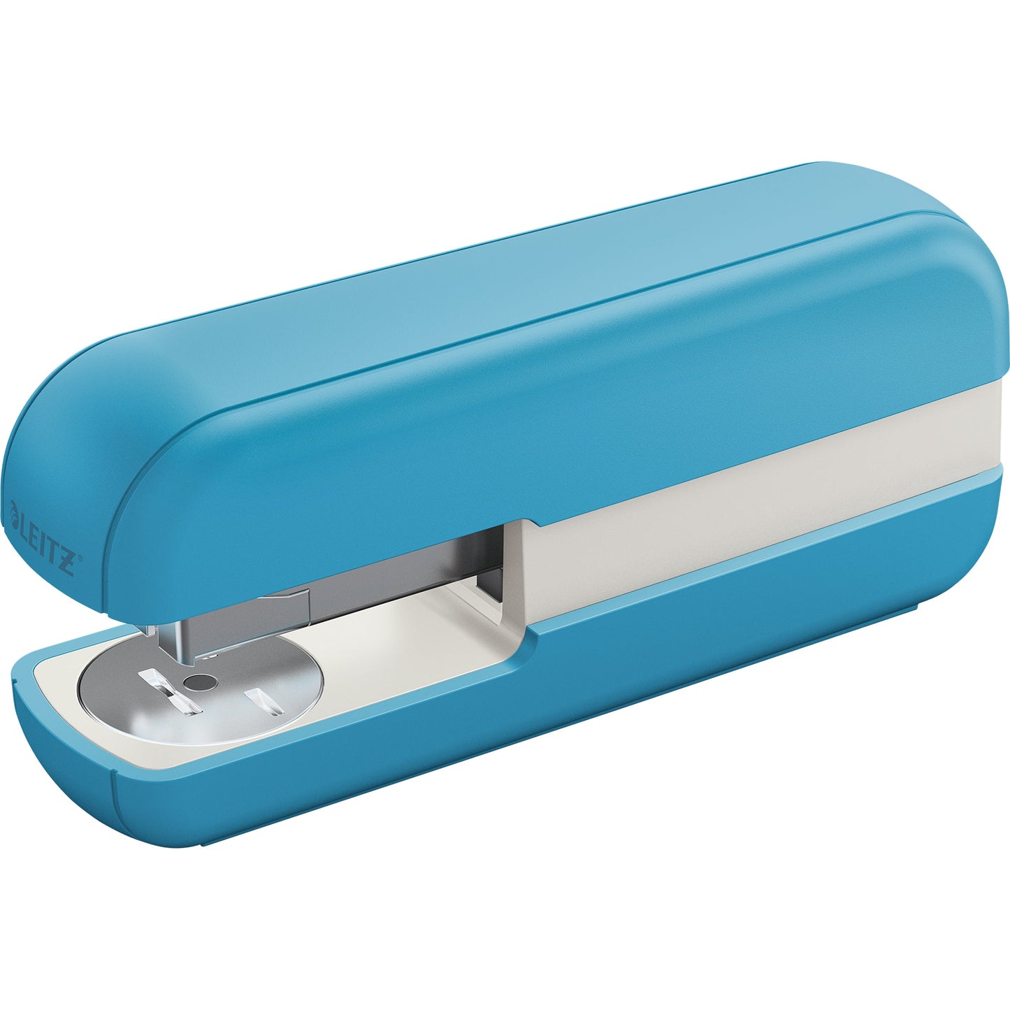 Leitz Heftgerät Cosy 5567 24/6, 26/6 fest/lösbar 30 Bl. (80 g/m²) Metall/Kunststoff blau matt
