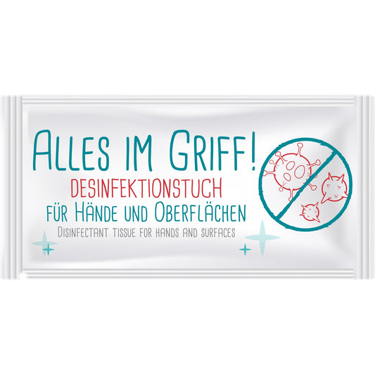 Hellma Desinfektionstücher Alles im Griff Hand, Oberfläche nicht alkoholfrei nicht antibakteriell Vlies 400 St./Pack.