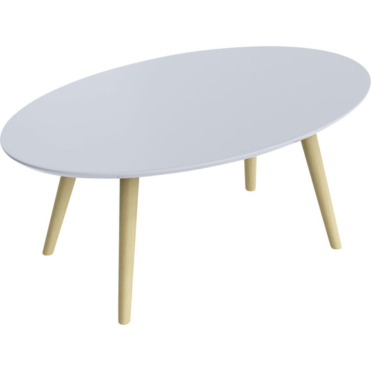 Paperflow Beistelltisch SCANDI 850 x 350 x 500 mm (B x H x T) MDF weiß