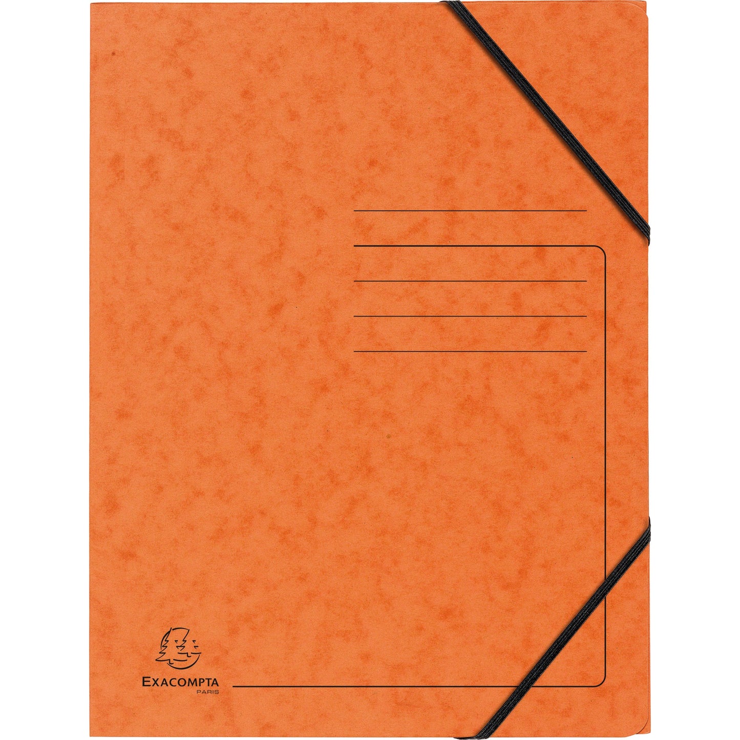 Exacompta Eckspanner DIN A4 Colorspankarton orange