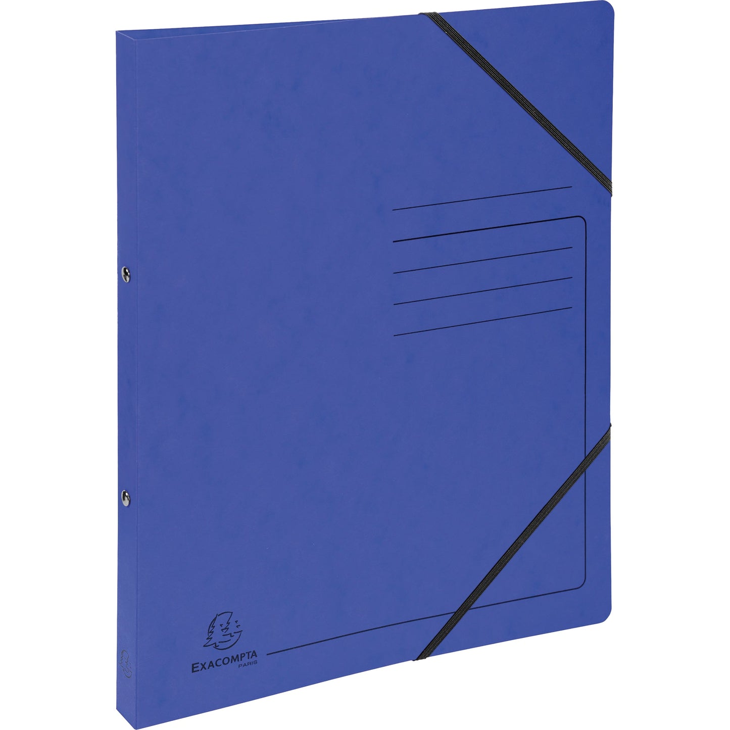 Exacompta Ringbuch DIN A4 Colorspankarton blau