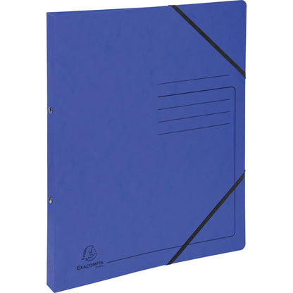 Exacompta Ringbuch DIN A4 Colorspankarton blau