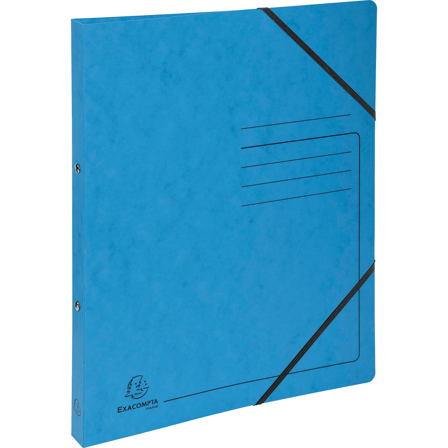 Exacompta Ringbuch DIN A4 Colorspankarton türkis
