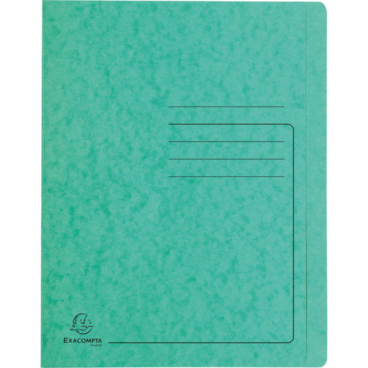 Exacompta Schnellhefter DIN A4 355g/m² Colorspankarton grün