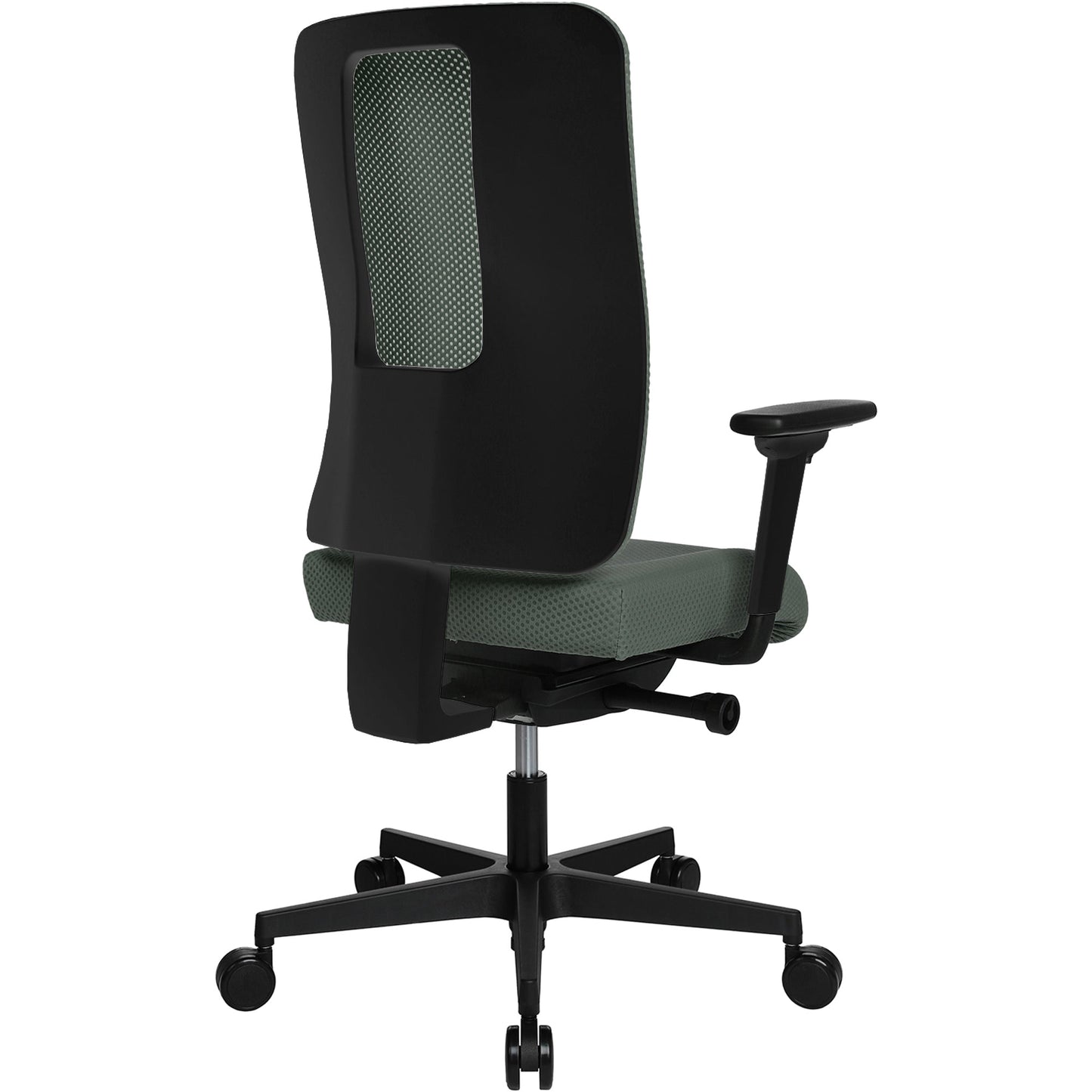 TOPSTAR Bürodrehstuhl SITNESS® Life 50 47-57cm Synchronmechanik Rolle hart gebremst (für Teppichboden) optionales Zubehör: Rolle weich gebremmst (für Hartboden) 6990W Polyamid graugrün