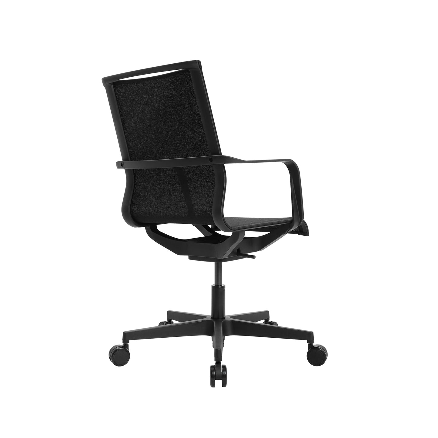 TOPSTAR Bürodrehstuhl SITNESS® Life 40 44-57cm Rolle hart gebremst (für Teppichboden) Polyamid schwarz