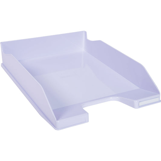 Exacompta Briefablage Combo Midi Aquarel DIN A4, Überbreite Polystyrol Farbe: malve