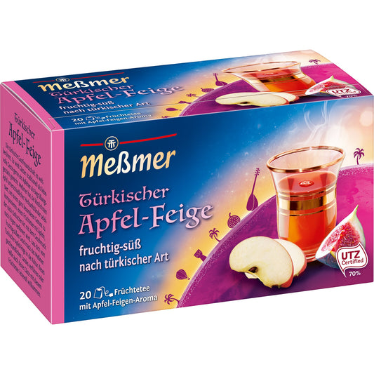Meßmer Tee Türkischer Apfel-Feige 20 Btl./Pack.