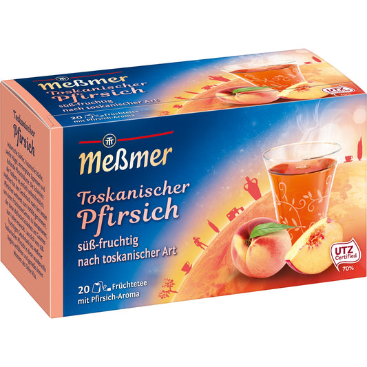 Meßmer Tee Toskanischer Pfirsich 20 Btl./Pack.