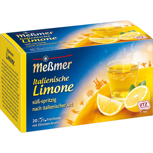 Meßmer Tee Italienische Limone 20 Btl./Pack.