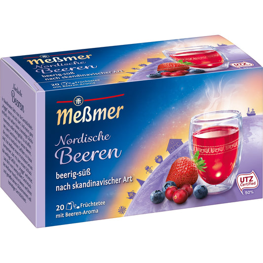 Meßmer Tee Nordische Beeren 20 Btl./Pack.