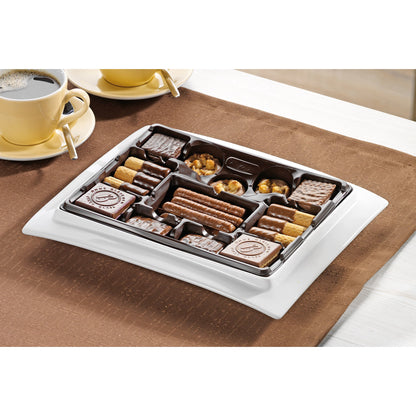 Esmeyer® Gebäckschale BETTY 23,5 x 29,5 cm (B x L) Porzellan weiß
