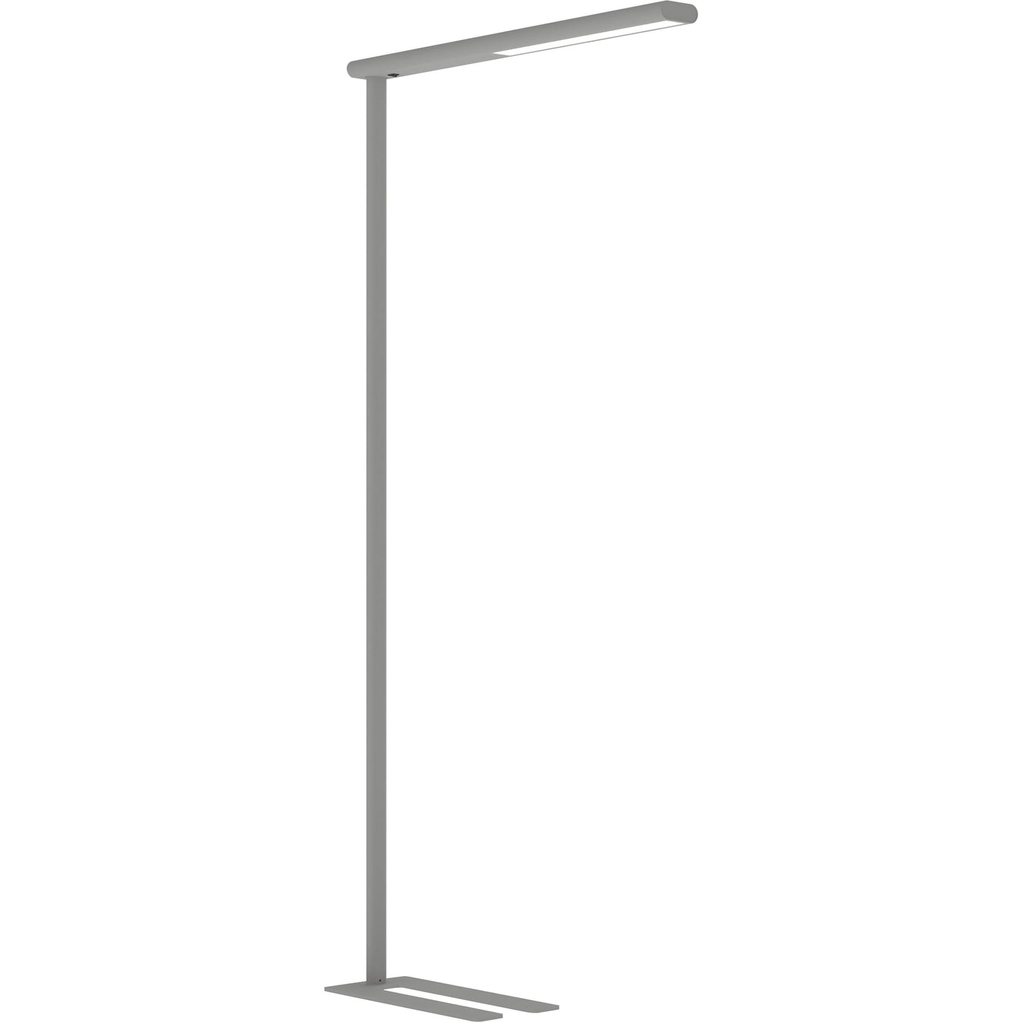 MAUL Stehleuchte MAULjet D, E je Lichtquelle: 2 x 21 kWh/1.000h LED silber
