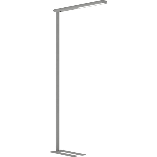 MAUL Stehleuchte MAULjet D, E je Lichtquelle: 2 x 21 kWh/1.000h LED silber