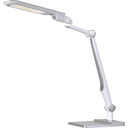Hansa Tischleuchte Multiflex je Lichtquelle: 9 kWh/1.000h Netzbetrieb weiß/silber