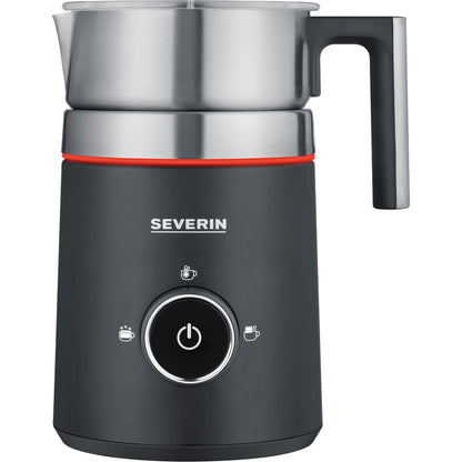 SEVERIN Milchaufschäumer Induktion Spuma 500 0,5l 500W Edelstahl schwarz/edelstahl