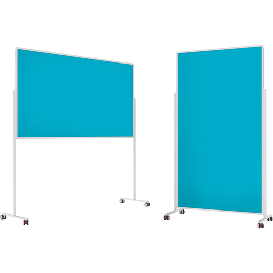 magnetoplan® Moderationstafel Design VarioPin Maße der Oberfläche: 100 x 180 cm (B x H) Filz türkis
