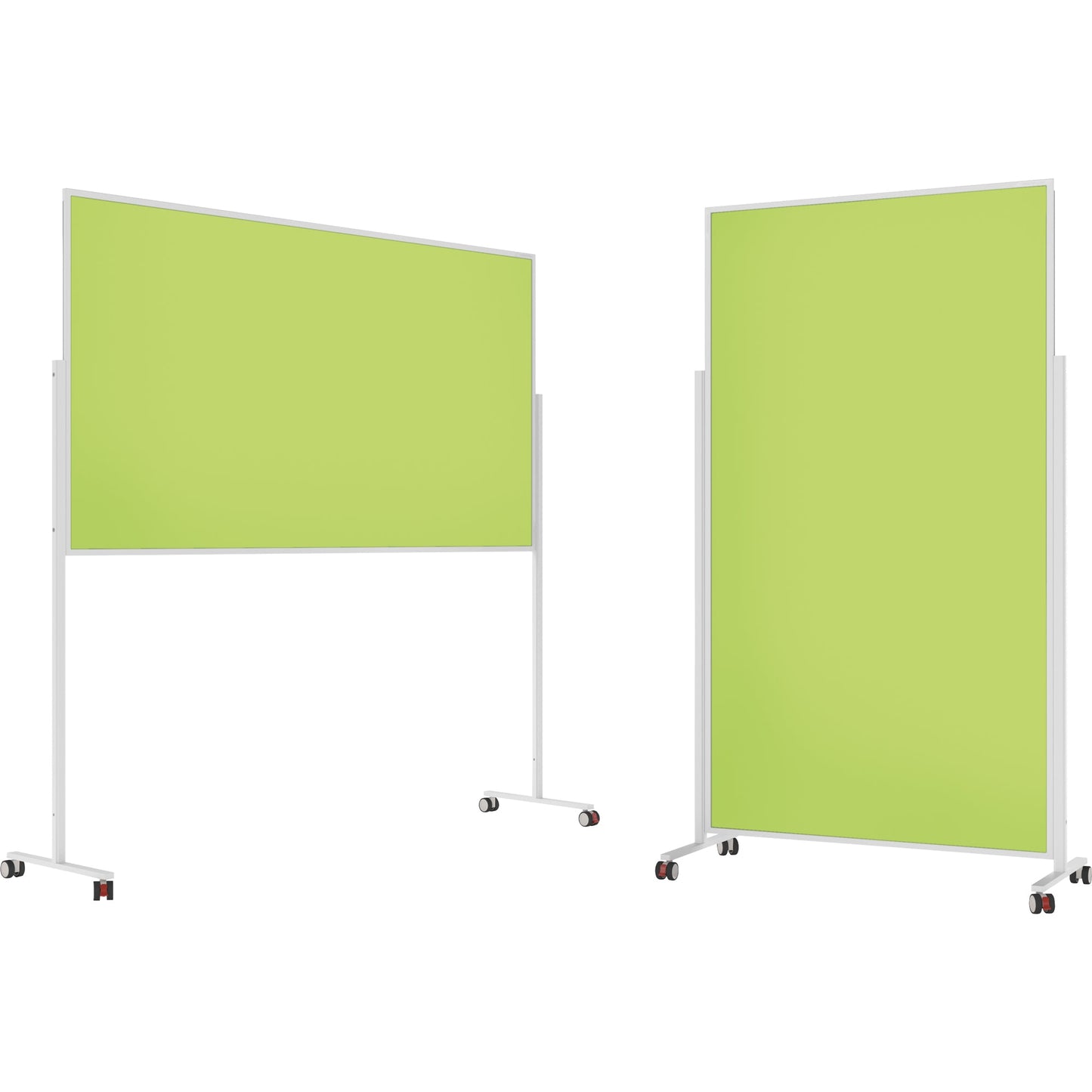 magnetoplan® Moderationstafel Design VarioPin Maße der Oberfläche: 100 x 180 cm (B x H) Filz grün