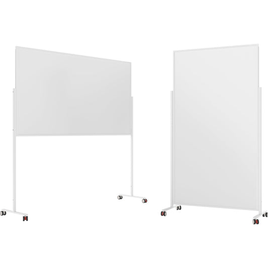 magnetoplan® Whiteboard Design Vario Maße der Oberfläche: 100 x 180 cm (B x H) Tafel magnethaftend beidseitig beschreibbar Stahl lackiert weiß