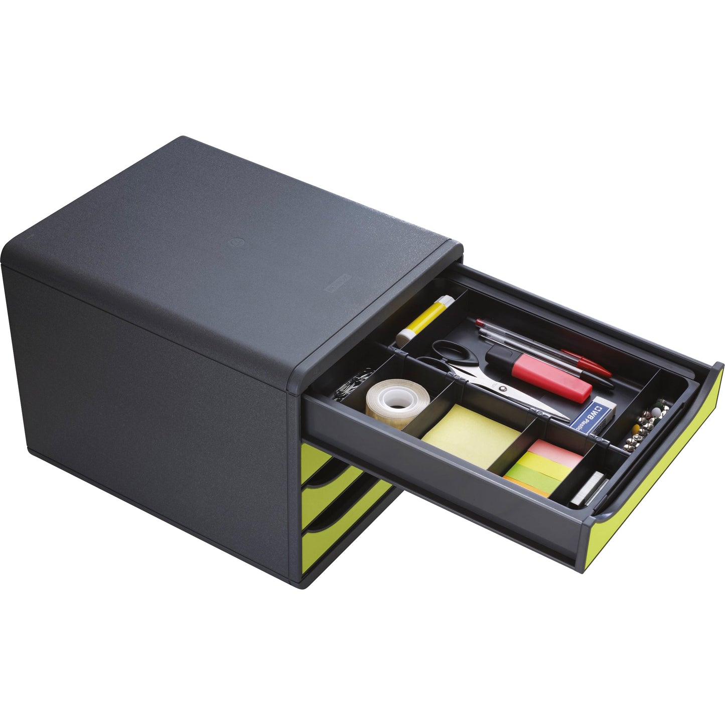 Exacompta Schubladeneinsatz DRAWINSERT 298 x 36 x 246 mm (B x H x T) Polystyrol schwarz