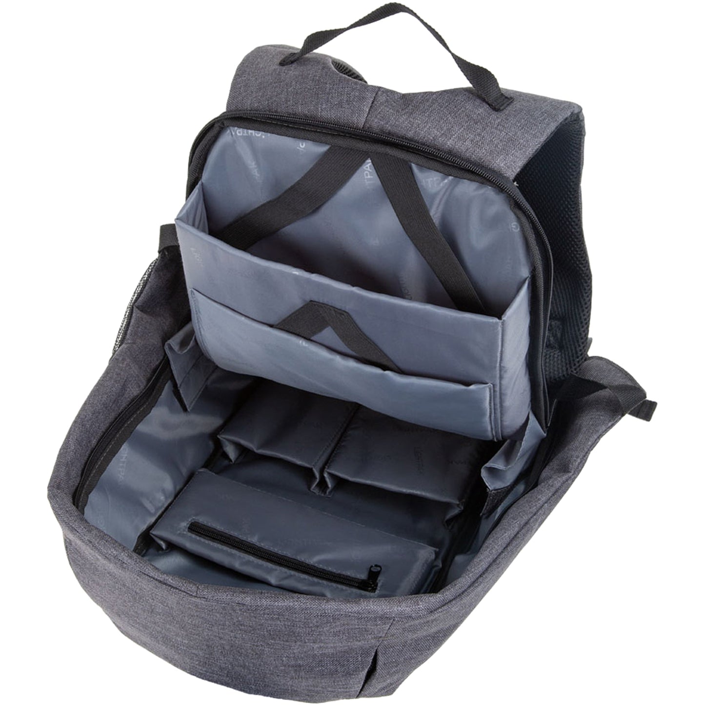 LIGHTPAK® Notebookrucksack SAFEPAK Reißverschluss