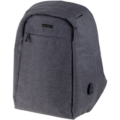 LIGHTPAK® Notebookrucksack SAFEPAK Reißverschluss