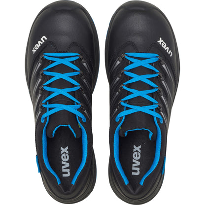 uvex Sicherheitsschuhe uvex 2 trend 43 S3 Leder schwarz/blau