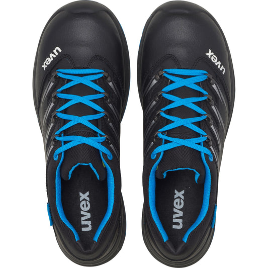 uvex Sicherheitsschuhe uvex 2 trend 46 S3 Leder schwarz/blau