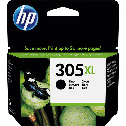 HP Tintenpatrone Originalzubehör 305XL ca. 240 Seiten schwarz 4ml