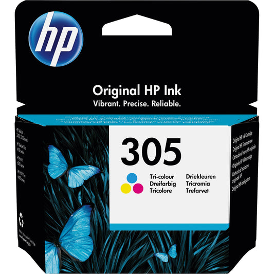 HP Tintenpatrone Originalzubehör 305 ca. 100 Seiten mehrfarbig 2ml